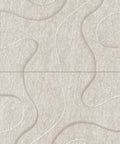Waves Contour IV 3D akoestisch wandpaneel van PET-vilt — kleur Beige