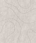 Waves Contour IV Akustikfilzplatte von PET-Filz Farbe: Beige