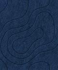 Waves Current VII akoestisch viltpaneel van PET-vilt — kleur Navy