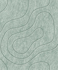 Waves Current VII akoestisch viltpaneel van PET-vilt — kleur Sage Green