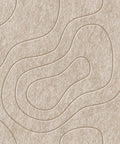 Waves Current VII akoestisch viltpaneel van PET-vilt — kleur Sand