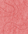 Waves Drift VI acoustic felt panel made of PET felt — color: Burgundy