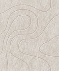 Panneau acoustique Waves Relief VIII en feutre PET — couleur Beige