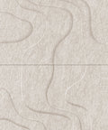 Waves Strata I 3D akoestisch wandpaneel van PET-vilt — kleur Beige