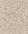 Waves Strata I akoestisch viltpaneel van PET-vilt — kleur Sand
