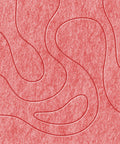 Waves Tidal III Akustikfilzplatte von PET-Filz Farbe: Burgundy