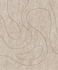 Waves Tidal III Akustikfilzplatte von PET-Filz Farbe Sand