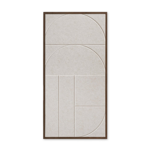 Whispering Dunes akoestisch schilderij vilt 0.5x1.00m