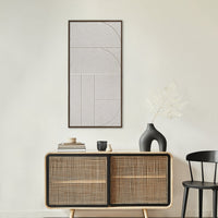 Whispering Dunes | akoestisch schilderij | 50x100cm